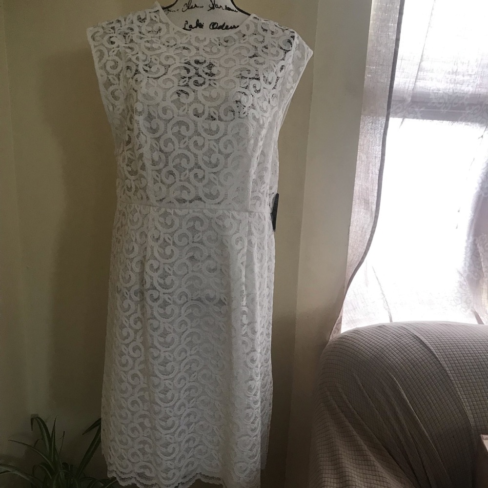 Nine West Lace Midi Dress Size 14